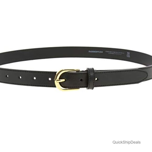 Genuine Italian Leather Belt, Slim 1 Inch Design, Made in France main image 6